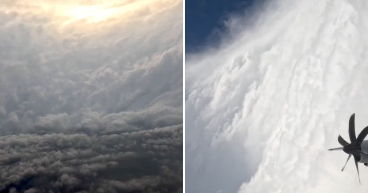 US Air Force meteorologists fly into the eye of Hurricane Melissa (Cover Image Source: X | @FlynonymousWX)