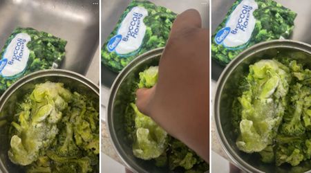 Walmart Shopper Buys Great Value Frozen Broccoli — Then She Makes a Weird Discovery In the Florets