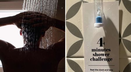 Hotel Puts up a ‘Shower Challenge’ Signboard in the Bathroom — and It’s a Lesson on Sustainability
