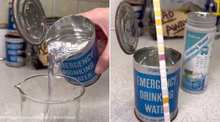 Woman Tests Emergency Water From 70 Years Ago — People Say It’s Safer Than What We Drink Today