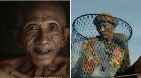 This 90-Year-Old Man From Bali Was Once Proud of His Fishing Skills — Now, All He Catches Is Plastic