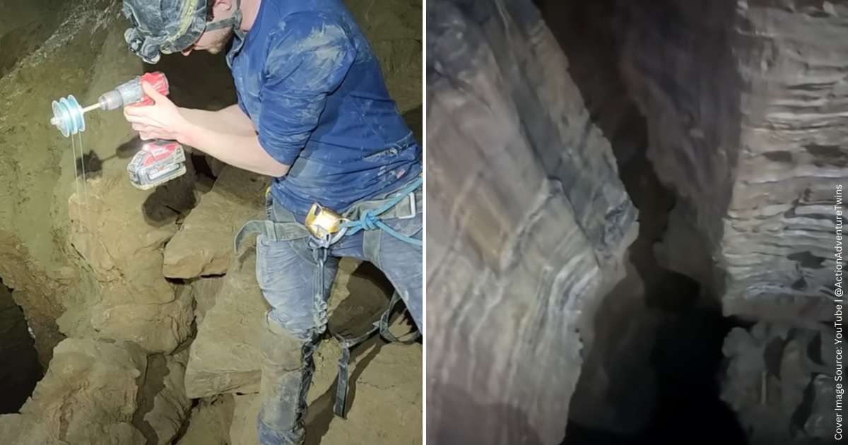  Adventurers exploring Ellison Cave (Cover Image Source: YouTube | @ActionAdventureTwins) 