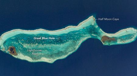 NASA Astronauts Capture Whale-Shaped Island in the Caribbean With an Incredible ‘Blowhole’