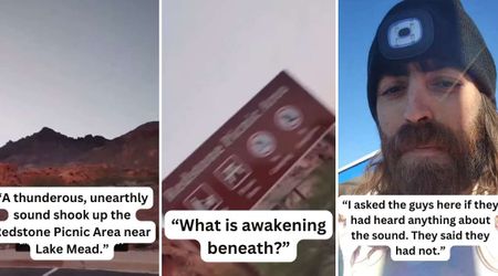 Locals Hear Chilling Sounds Near the Sandstones of Nevada’s Lake Mead: ‘What’s Underneath?’