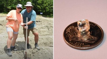 Florida Couple Overjoyed to Find Huge 3.36-Carat Diamond in the Soil of Crater of Diamonds State Park