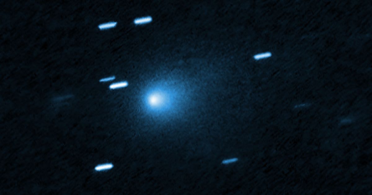 An image of Comet 3I/ATLAS. (Cover Image Source: NASA, ESA | David Jewitt (UCLA), Joseph DePasquale (STScI))