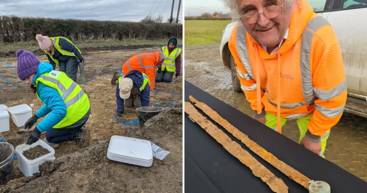 Metal detectorist discovers two ancient swords and helps archaeologists dig out a fascinating chapter of Roman history (Cover Image Source: Instagram | @cotswoldarch)