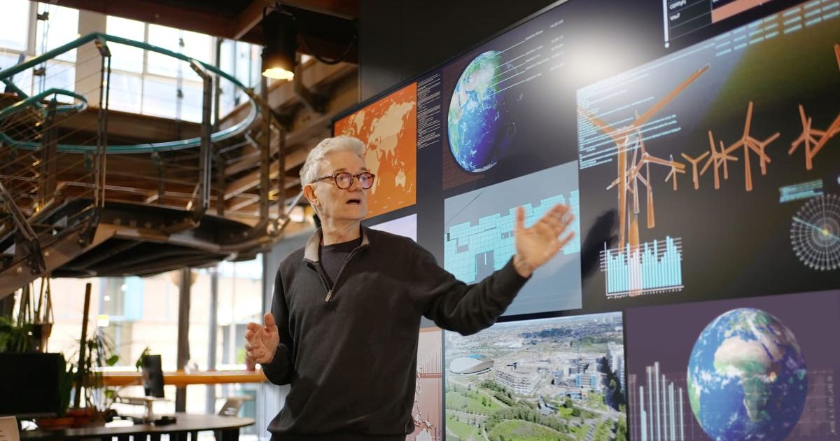 Climate scientist demonstrating data related to environment (Representative Cover Image Source: Getty Images | Laurence Dutton)