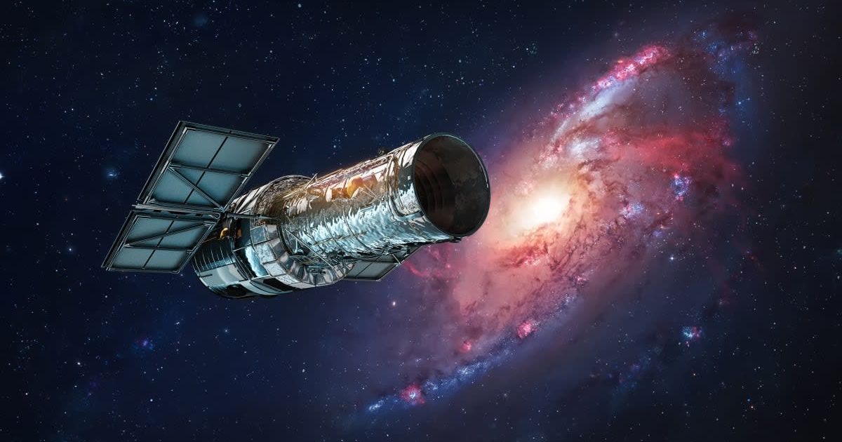 Hubble Space Telescope in deep space. (Representative Cover Image Source: Getty Images | dima_zel)