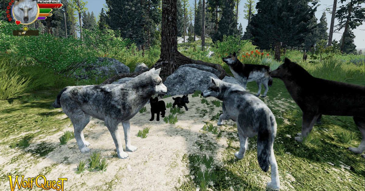 WolfQuest gameplay (Cover Image Source: Eduweb Inc. | Dave Schaller)
