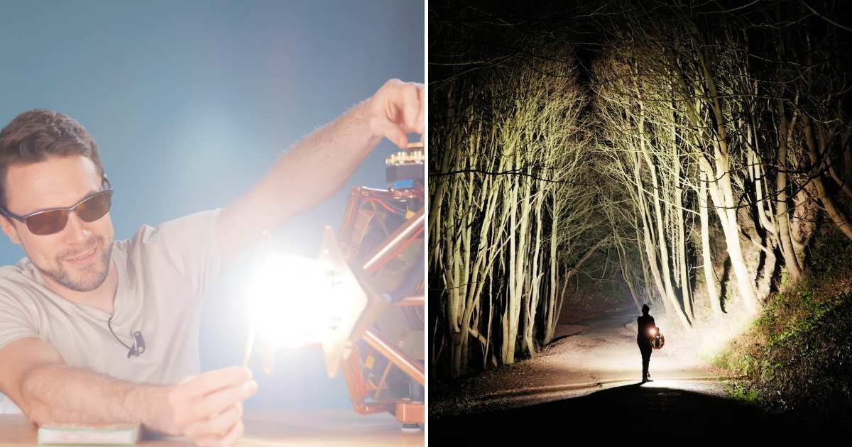 YouTuber Matthew Perks created a small 'artificial sun.' (Cover Image Source: YouTube | @DIY Perks)