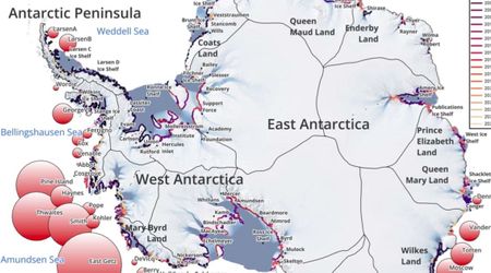 Antarctica Has Lost Ice 10x the Size of Los Angeles. And Something Mysterious Is Fueling Parts of It