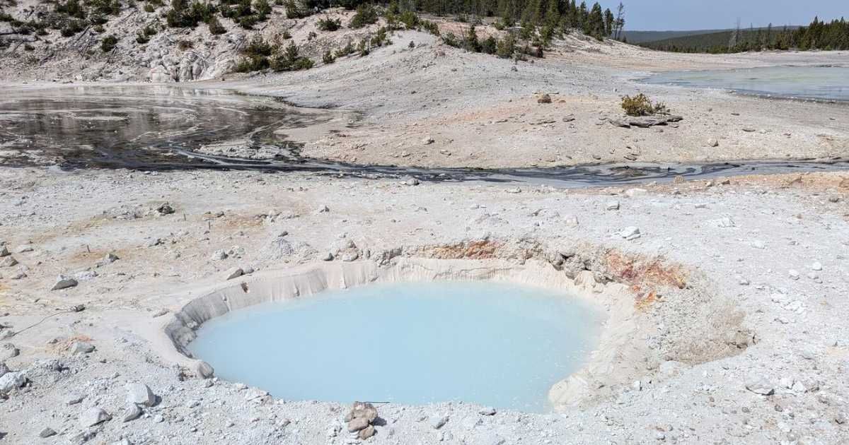 Blue Pool in Yellowstone National Park (Cover Image Source: USGS | Mike Poland)