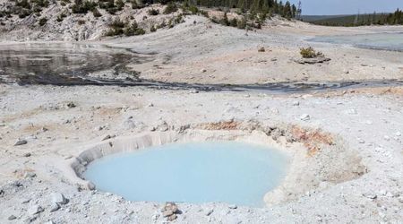 Mysterious Blue Pool Appears at Yellowstone Following Series of Hydrothermal Explosions