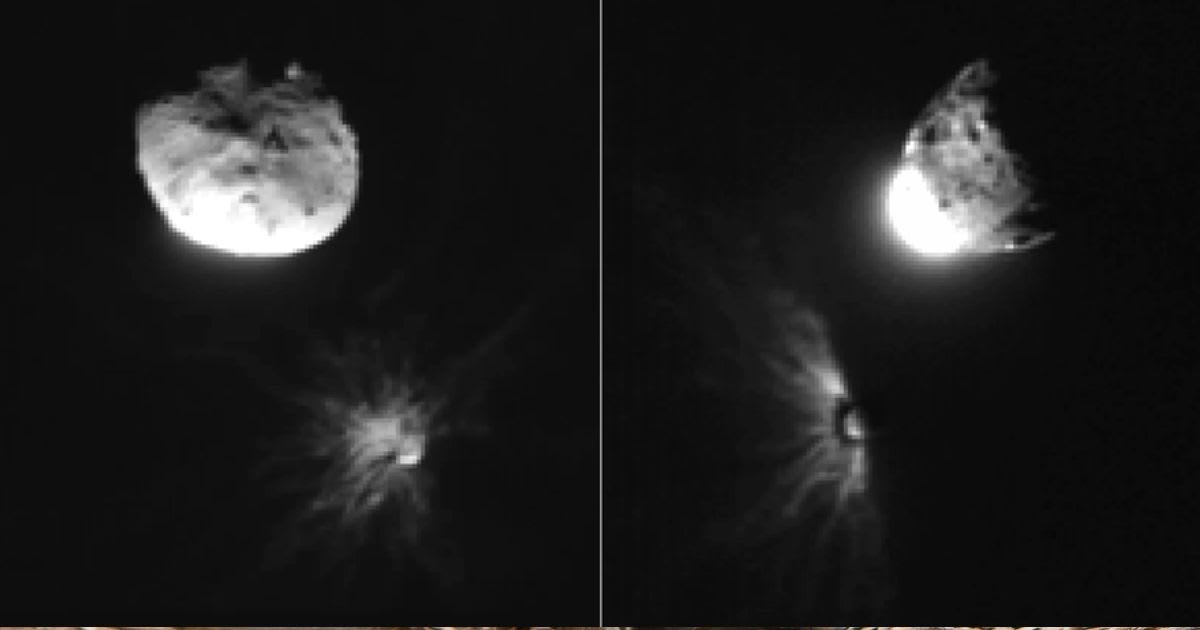 Most detailed observations of NASA’s DART impact aftermath to date (Cover Image Source: NASA/ASI/University of Maryland)