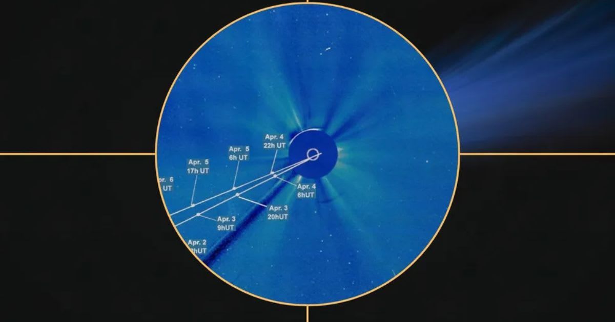 A newly discovered comet is rapidly brightening and could become visible from Earth (Cover Image Source: ESA / NASA / SOHO)