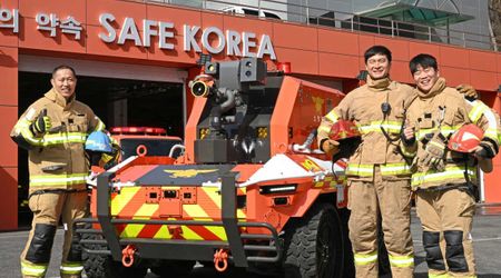 South Korea Builds Robot To Fight 1,000-Degree Fires — Breakthrough For Disaster Response Tech